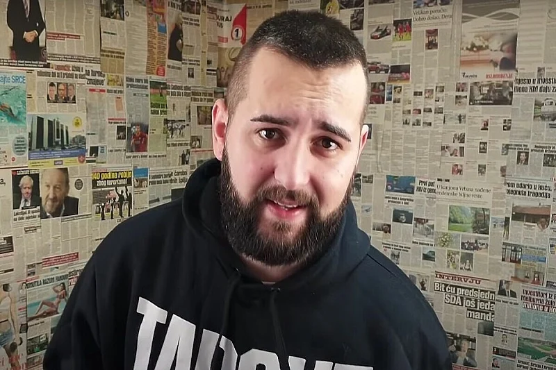 Youtuber Amir Hadžić osumnjičen da je mjesecima psihički maltretirao tužioca, u pritvoru je