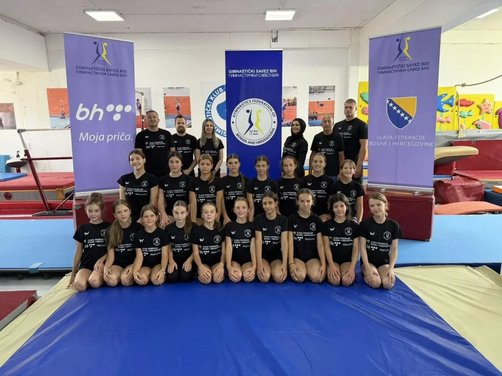 Potencijalne reprezentativke BiH u sportskoj gimnastici uspješno okončale pripreme u Tuzli