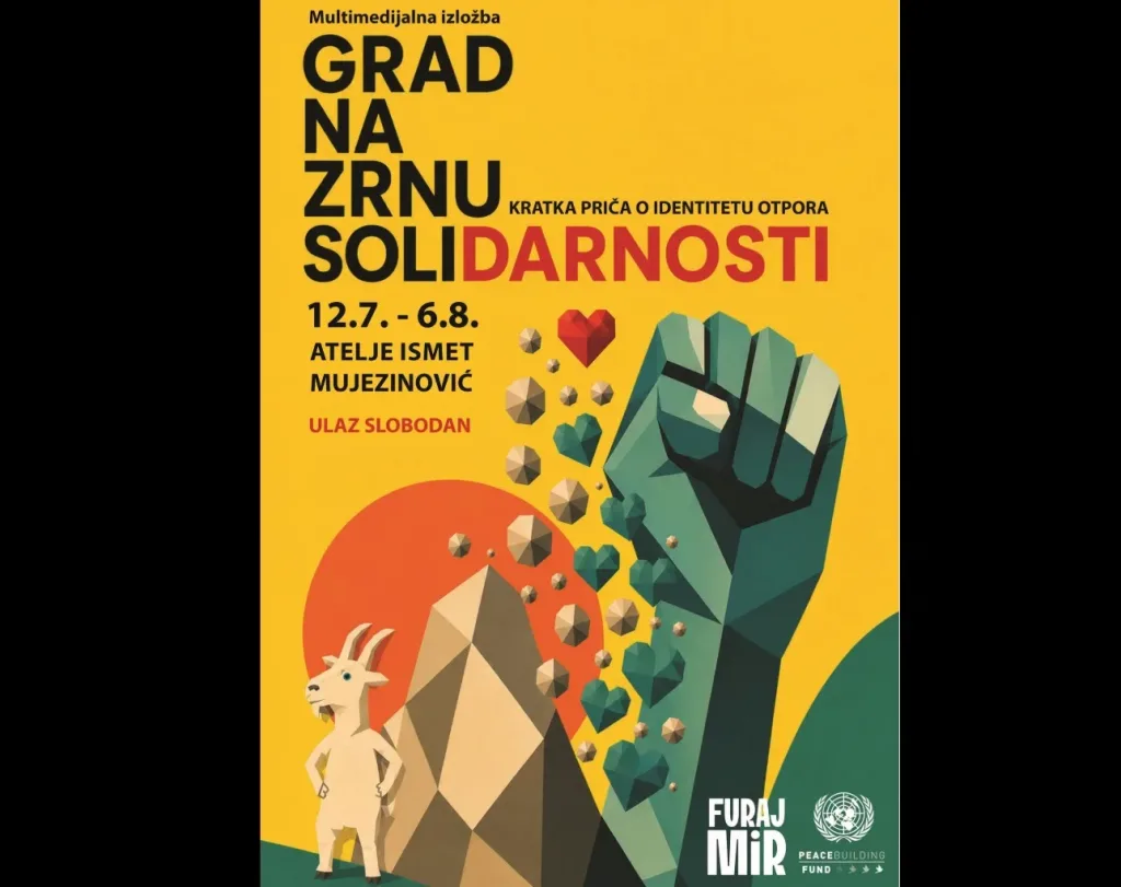 U Tuzli se otvara multimedijalna izložba „Grad na zrnu solidarnosti“