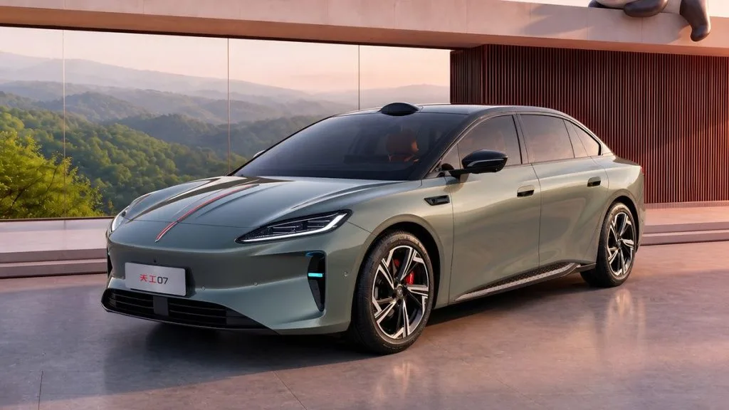 Hongqi Tiangong 07: Limuzina s pogonom na zadnje ili sva četiri točka