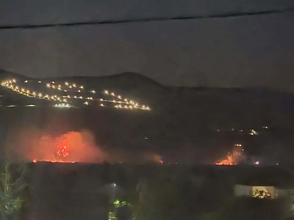 Izbio požar kod Međina: Vatrogasci na terenu