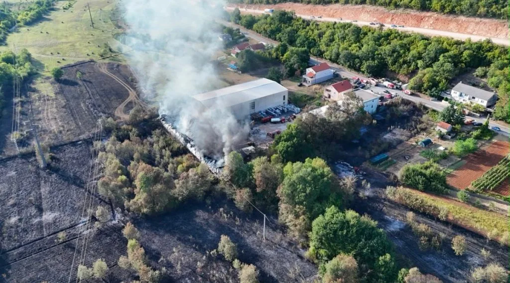 Ovako danas izgleda požarište u Pocrtama nakon velikog požara