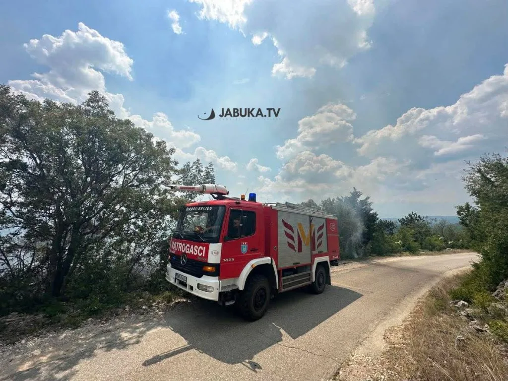 Požari diljem Hercegovine: Gorjele šume, trava, vozilo i solarni paneli