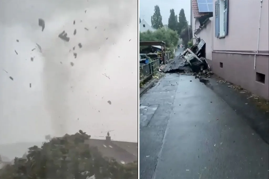 Snažno nevrijeme pogodilo Njemačku: Jedna žena poginula, deseci kuća oštećeni