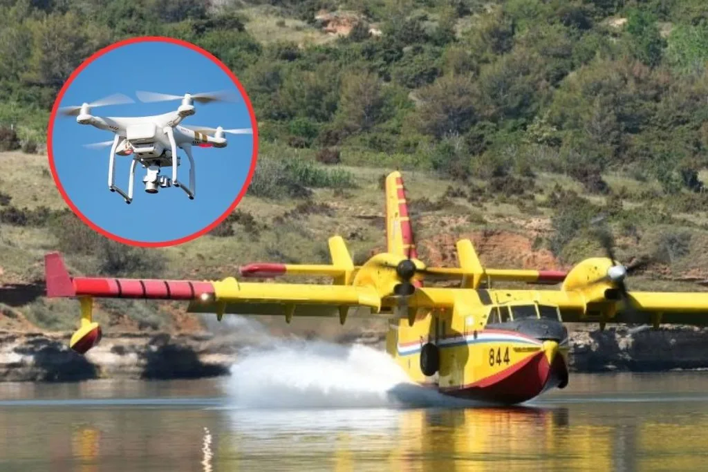 U Hrvatskoj digao dron iznad požarišta: Sada mu prijeti kazna do 20.000 eura