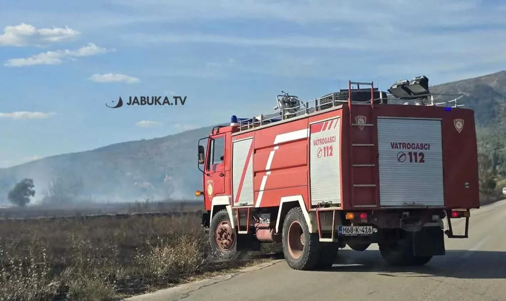 Aktivni požari na Čvrsnici i u Tepčićima: Čapljinski vatrogasci imali čak 10 intervencija