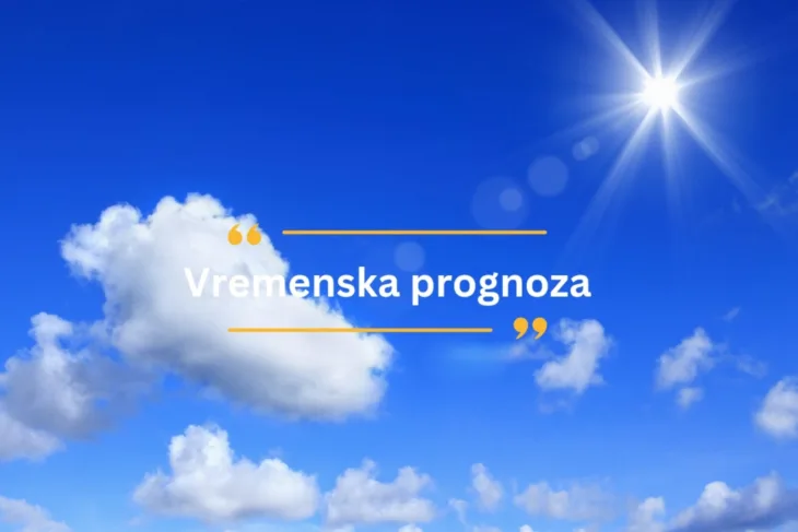 Danas nas očekuje sunčano vrijeme uz umjeren porast naoblake tokom dana