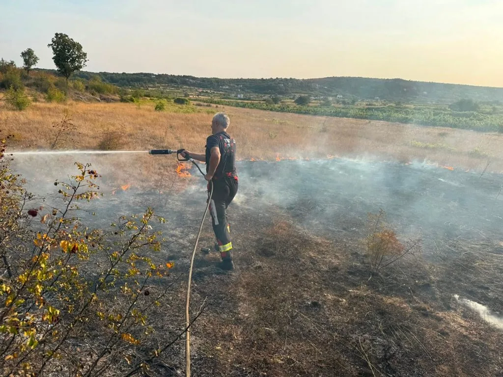 Izbio požar kod Čitluka, vatra ugrozila vinograde