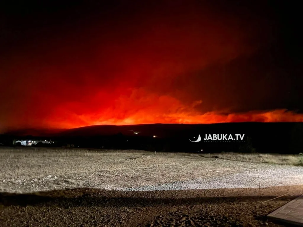 Požar na Ljubuši: Snage usmjerene prema Vran planini, stiže i zračna pomoć