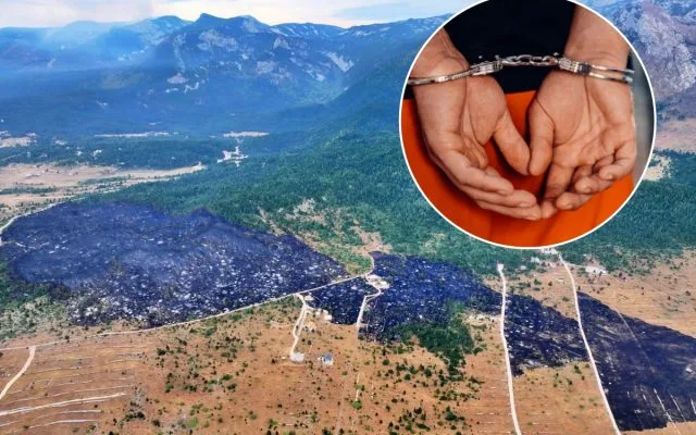 Uhićen 24-godišnjak zbog požara na Blidinju: Vatra zahvatila i stambeni kontejner