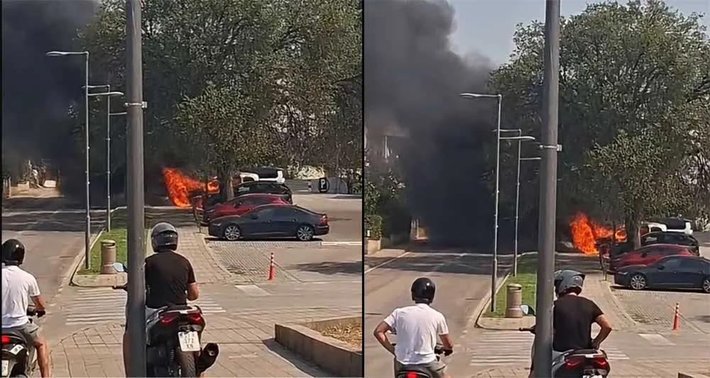 Zapalio šefu auto pa mu poslao snimku: Osumnjičen državljanin BiH